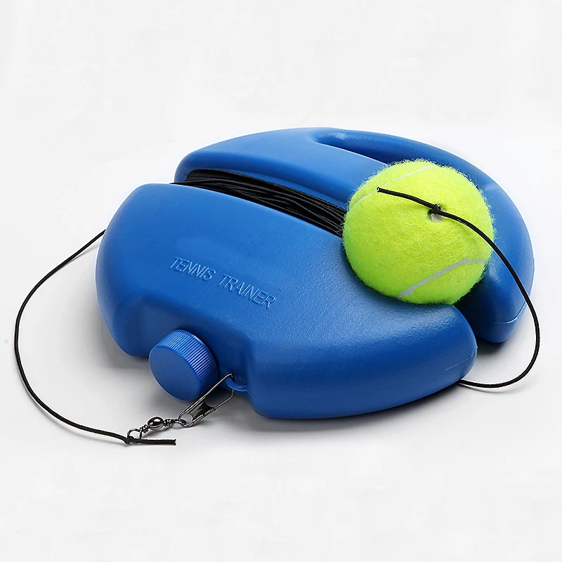 Tennis trainer single-player Tool Exercise Tennis Ball Sport Self-study Rebound Ball With ball Baseboard cricket dampener
