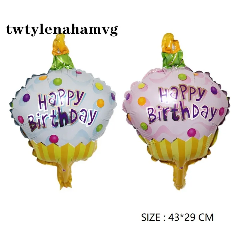 HAPPY BIYTHDAY/Новинка; мини-воздушный шар с радужными фруктами и смайликами; летнее Праздничное оформление вечеринки; детская надувная игрушка