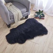 Необычные мягкие из искусственной шерсти меховые ковры для спальни пол лохматый пол коврик плюшевый коврик белый ковер из искусственного меха прикроватные коврики