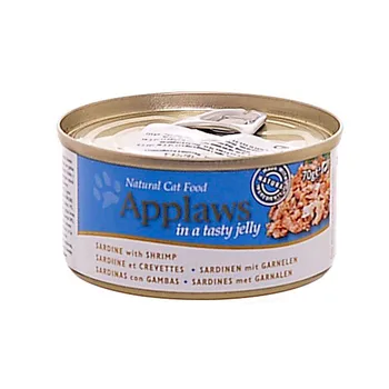 

Applows jelly pieces for cats with sardines and shrimp 0,07 kg x 12 PCs