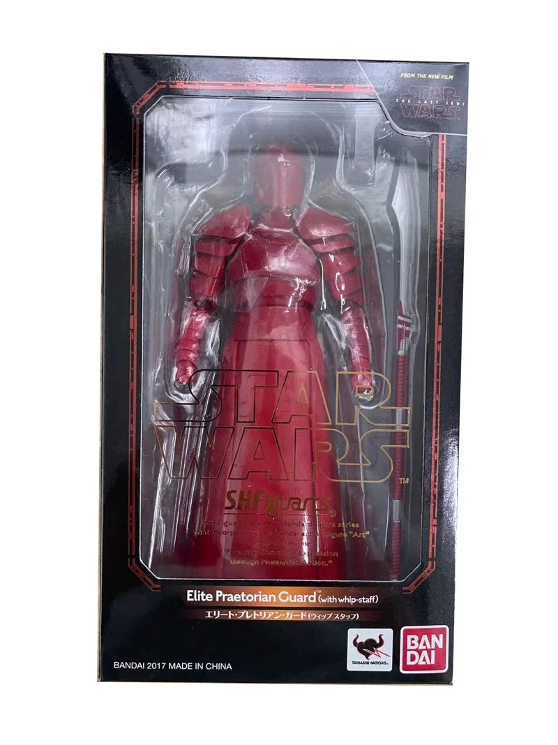 Original S.H.Figuarts SHF Star Wars: Episode VIII The Last Jedi Heavy Blade Red Guards Anime Figure Model Collecile Action Toys | Игрушки и