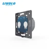 Livolo The Base of  Touch Screen Wall Light Switch Free Shipping, EU Standard, AC 220~250V,VL-C701 ► Photo 2/4