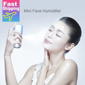 

USB Portable Nano Mist Sprayer Facial Body Nebulizer Steamer Air Humidifier Moisturizing Skin Care Mini 30ml Face Spray Beauty