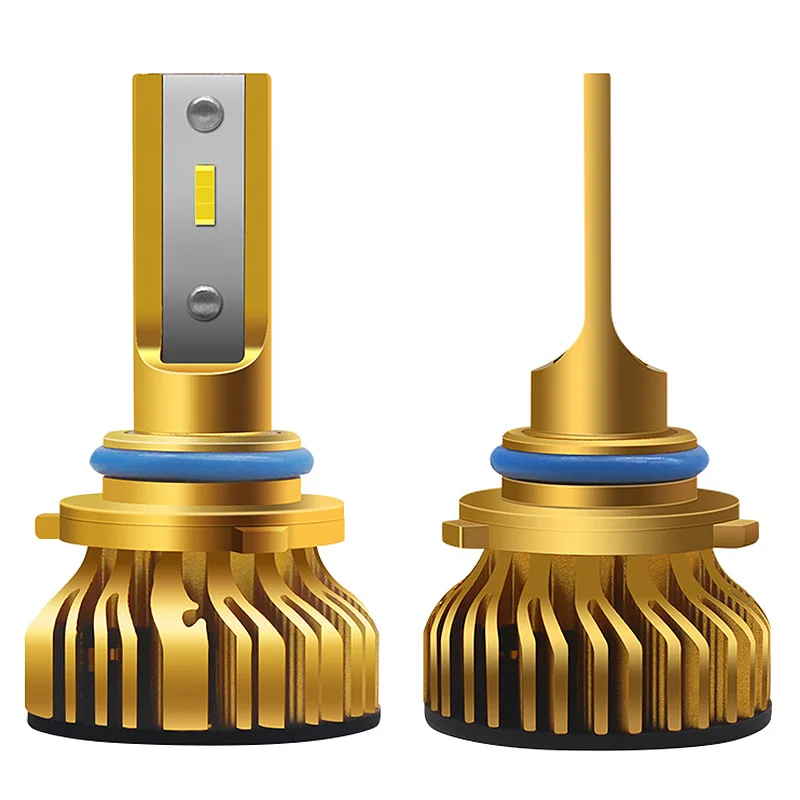 

Mini 9006 LED Headlight Bulb,55W 6500Lm 6000K White Highlighted Flashing Led Lights Extremely Bright Heatsink Base Conversion Ki