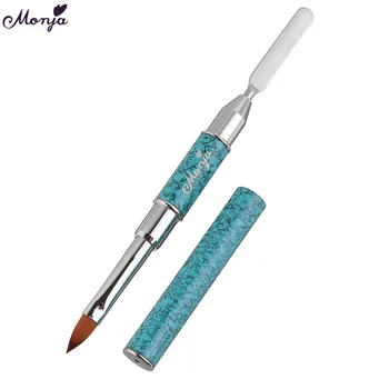 

1 Pcs Nail Brush Dual-ended Slice Shape Nail Art Tool Double-head Pen Suitable for DIY Nails