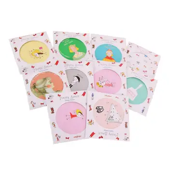 

Fashion Cartoon Anti-fall Portable Small Mirror Cute Girls Makeup Mirror Pocket Mirror For Beauty Tools Mini Mirror Cosmetics