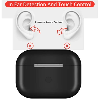 

i200000 tws Wireless Charging Box Noise Reduction smart sensor Earbuds Sport Headsets 5.0 Bluetooth Earphone pk airpoding pro 3