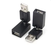 USB 2,0 мужчина к USB Женский 360 градусов угол поворота удлинитель адаптер Горячий