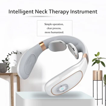 

Intelligent Neck Therapy Instrument Remote Control Neck Massager Household Multifunctional Pain Relief Tool Cervical Massager