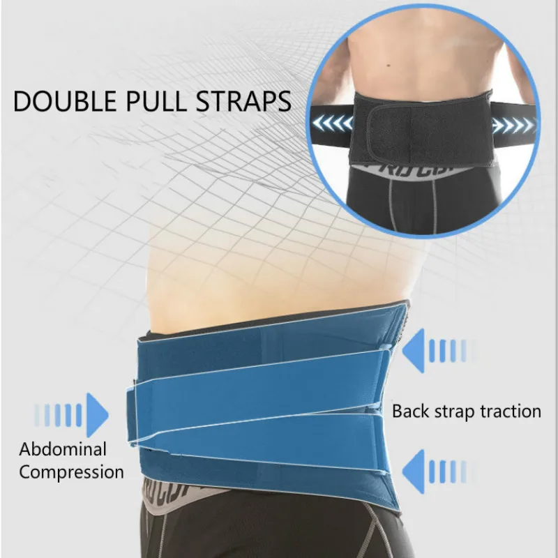 Medical Back Brace Waist Trainer Belt Spine Support Men Women Breathable Lumbar Corset Orthopedic Faja Lumbar Hombre Gym Belts 2