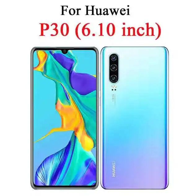 For Huawei P30 Закаленное Стекло на huawei P20 P30 бронированная Защитная пленка для экрана, защита пленка Huewei P 20 30 Lite рro защитные защитное стекло - Цвет: For Huawei P30