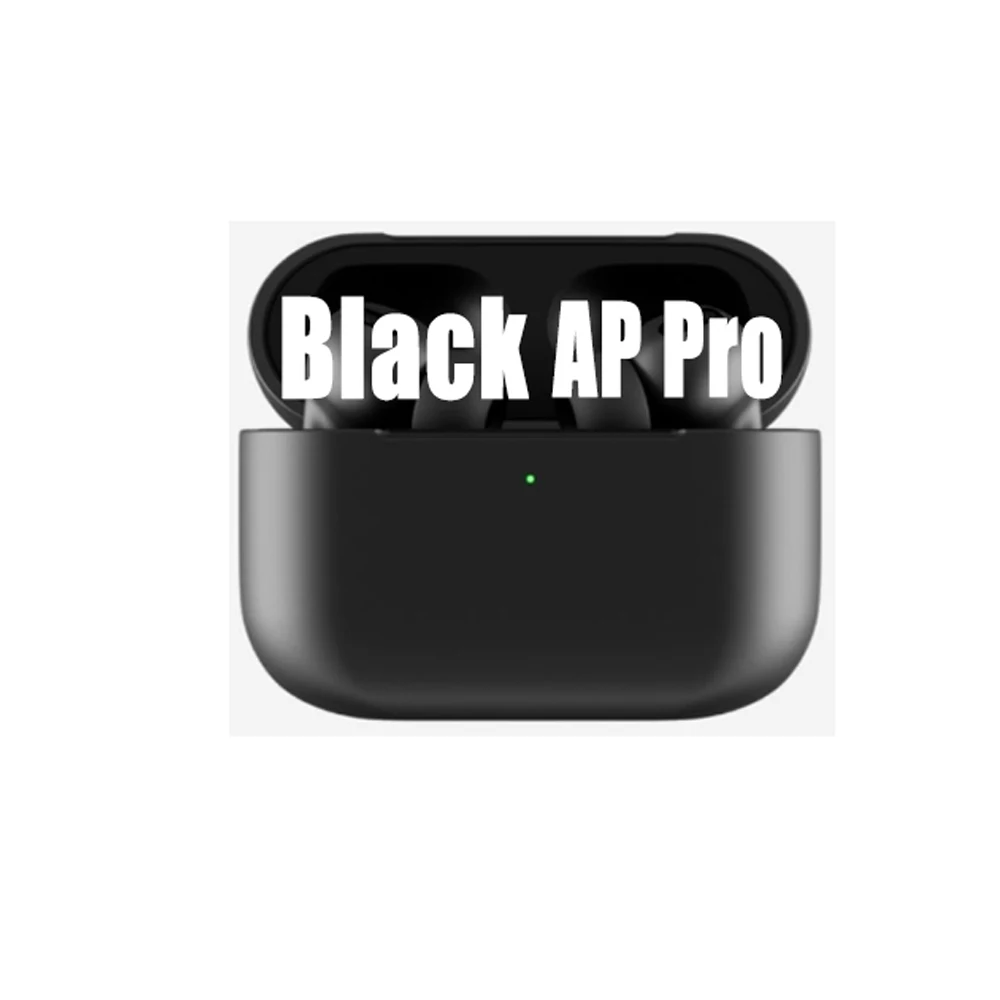 AP Pro Tws беспроводные наушники Голосовое управление 1:1 копия Pro черный Bluetooth 5,0 шумоподавление управление 8D бас наушники - Цвет: Black AP Pro tws