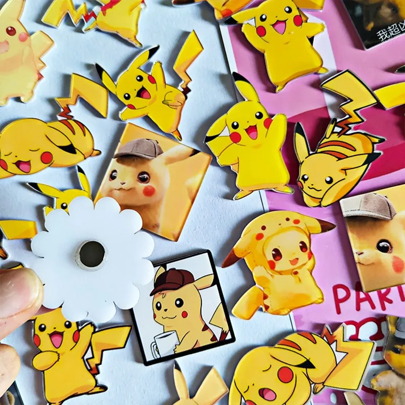 Tanie Kreskówka Pokemon naklejka na lodówkę wczesna edukacja naklejka Pikachu Anime