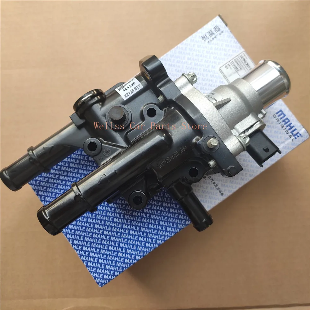1Set Engine Thermostat Assembly Housing 96984104 Original For Opel Astra Zafira Signum Vectra Chevrolet Aveo Cruze Sonic 1.6 1.8