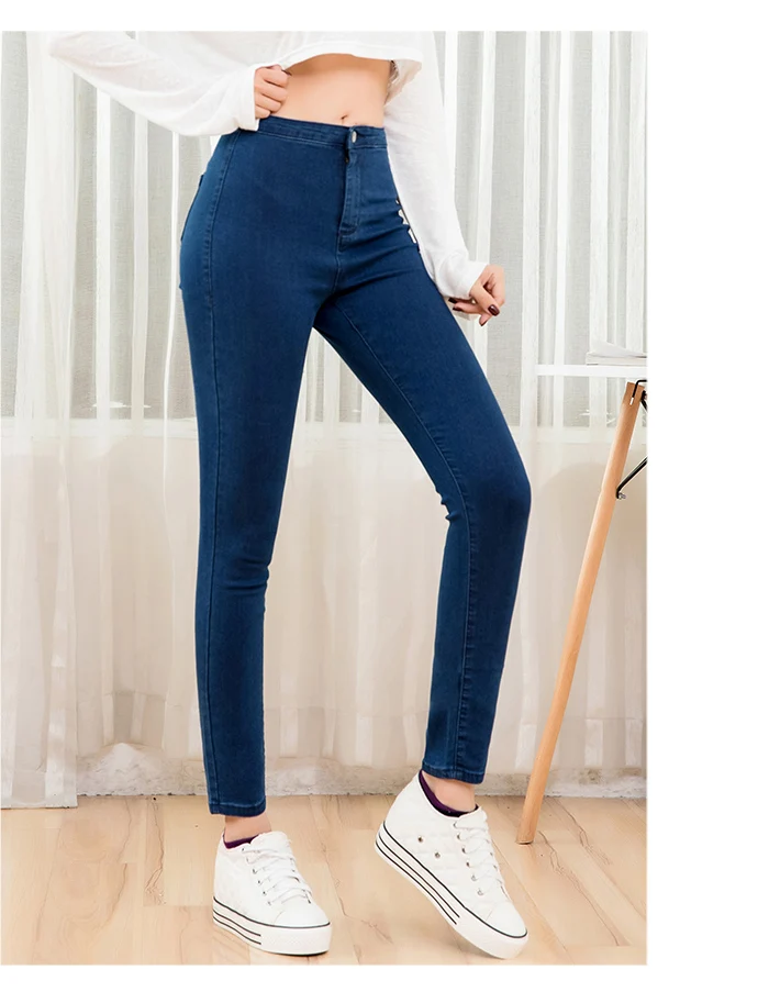 Женские узкие джинсы стрейч LEIJIJJEANS, черные повседневные брюки-карандаш, джинсы с высокой посадкой, полной длины, с эффектом пуш-ап, большие размеры, лето