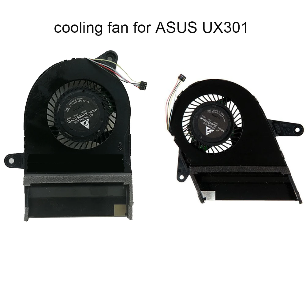 Computer CPU GPU Cooling Fans For ASUS Zenbook UX301 UX301LA UX301L 13NB0191P09011 13NB0191P08011 Notebook PC Cooler Radiator