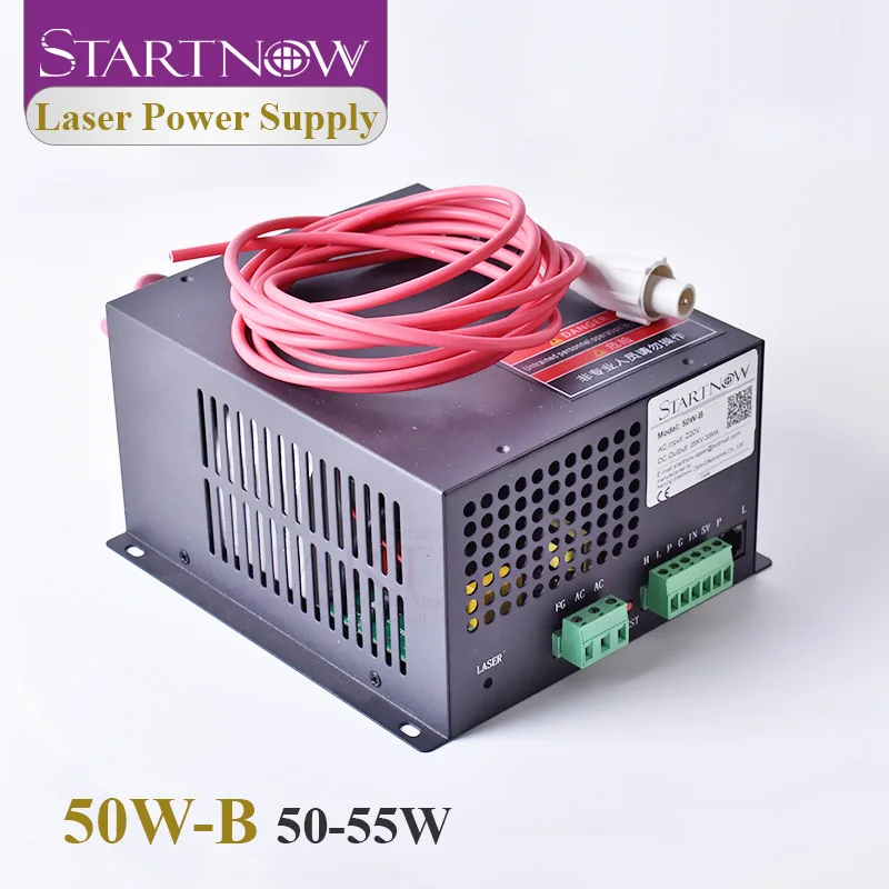 Startnow 50W-B CO2 Laser Power Supply 50W 220V 110V 45W 55W PUS MYJG-50 For CO2 Laser Tube Marking Machine Engraving Spare Parts