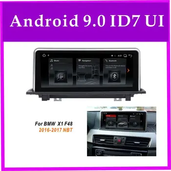 

JSTMAX 10.25" IPS Android 9.0 PX6 Car Stereo For BMW X1 F48 2016-2017 NBT system 4+32G ROM GPS Navi WIFI BT IPS Touch Scree