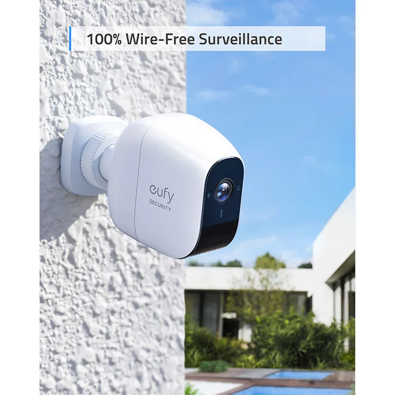 Eufy безопасности eufyCam E беспроводная система камер домашней безопасности, срок службы батареи 365 дней, HD 1080 p, IP65 Всепогодный, ночное видение