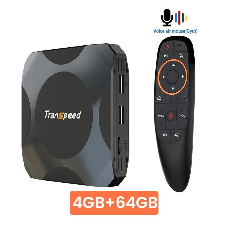 Transpeed AV1 Android 11 Amlogic S905W2 TV Box 2.4G&5.8G Wifi BT5.2 32G 64G  Media Player 4K 3D fast Set top box now tv stick TV Receivers