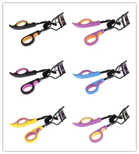 1pcs Eyelash Curler Makeup Tool Beauty False Eyelashes Cosmetic Handle Eyelash Curler Clip Curling 6 Color