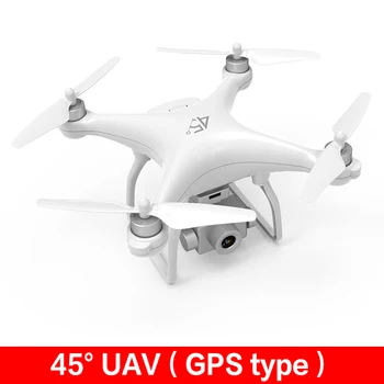 

45° 4 axis Drone 4K HD ESC Wide Angle Camera WIFI 5G Real-time Transfer GPS Quadrocopter 28/22Min Flight Tracking Helicopter