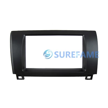 

Double Din Car DVD Facia for Toyota Tundra Sequoia 2013+ Fascia Dash Kit Install Trim Bezel Radio Stereo Adapter Face Plate