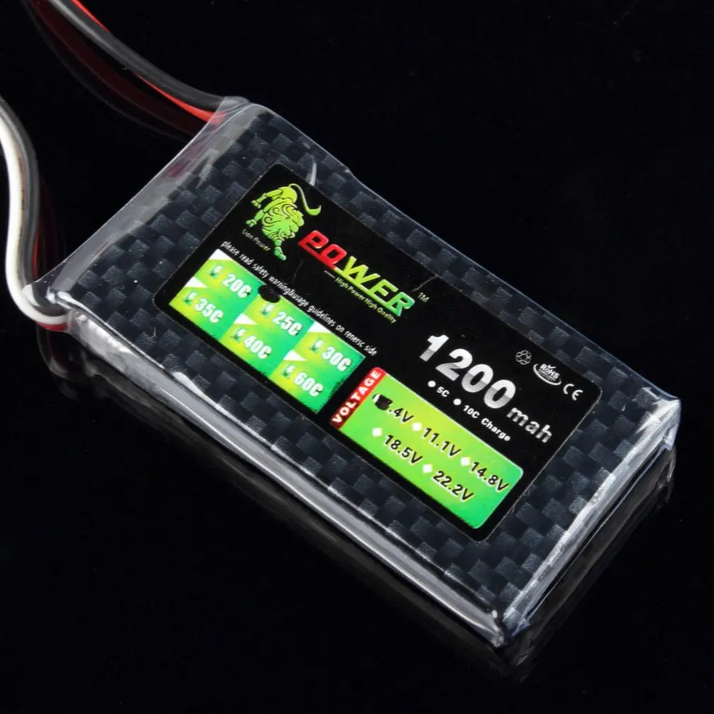 A+ L7.4V 2S 1200mah 25C Lipo аккумулятор для RC вертолета самолета автомобиля профессиональный портативный модный