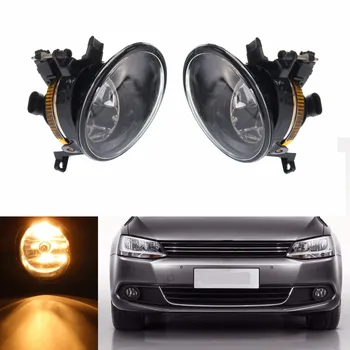 

Pair Fog Light Lamp Cable Kit for VW for Volkswagen Jetta MK6 2011 2012 2013 2014 for EOS for Caddy for Touran for Beetle R-line