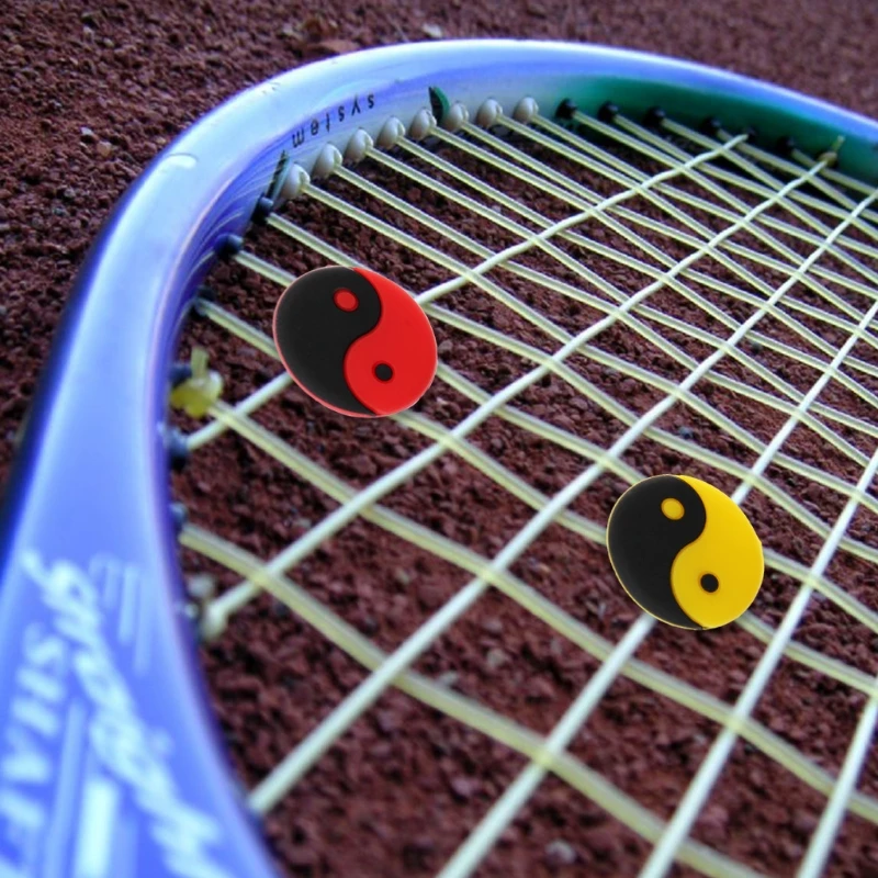 Силиконовые Tai-chi форма теннисные ракетки амортизатор вибрации открытый спортивное снаряжение