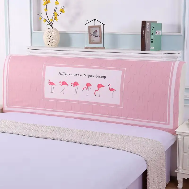 Современный мягкий чехол на спинку кровати в скандинавском стиле, чехол на кровать 240x70 см, задняя крышка для защиты кровати