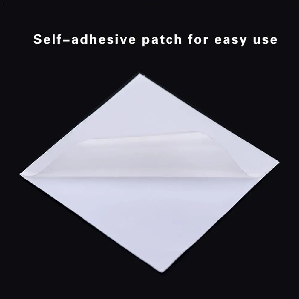 3Pcs Tent Repair Paste Waterproof Repair Patch Fabric Stickers For Tent Sleeping Bag Inflatable Cushion Translucent TPU Camping