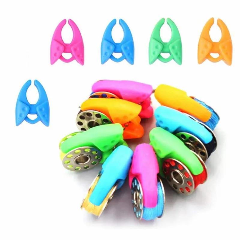 5Pcs Sewing Accessories Bobbin Holders Clamps Thread Spool Holders Thread Spool Huggers Keep Thread Spools From Unwinding Peels