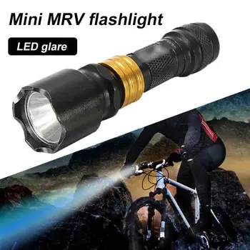 

LED Flashlight Torch Emergent Lamp Durable Portable SuperBright Waterproof Black 1W Cycling Outdoor Sporting Climbing