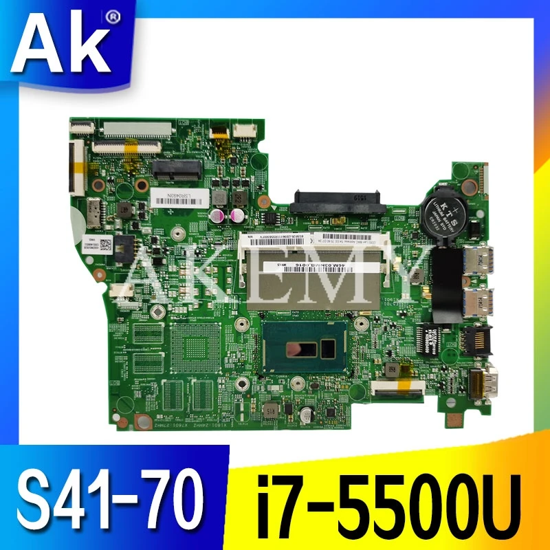 14217 1M Laotop motherboard For Lenovo S41 70 original mainboard I7 5500U|Материнские платы| |
