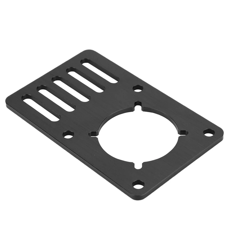 Часть 3D-принтера Openbuilds Nema23 пластина крепления двигателя 96,5 мм x 60 мм x 3 мм Фиксированная тарелка; алюминий Кронштейн Пластины Ox Cnc V-Slot 1 шт