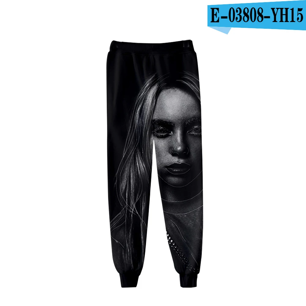 3D pants Повседневные брюки Billie Eilish3D, популярные брюки для мужчин и женщин, модные новые осенне-зимние удобные спортивные штаны с 3D принтом для мальчиков и девочек - Цвет: 3D pants