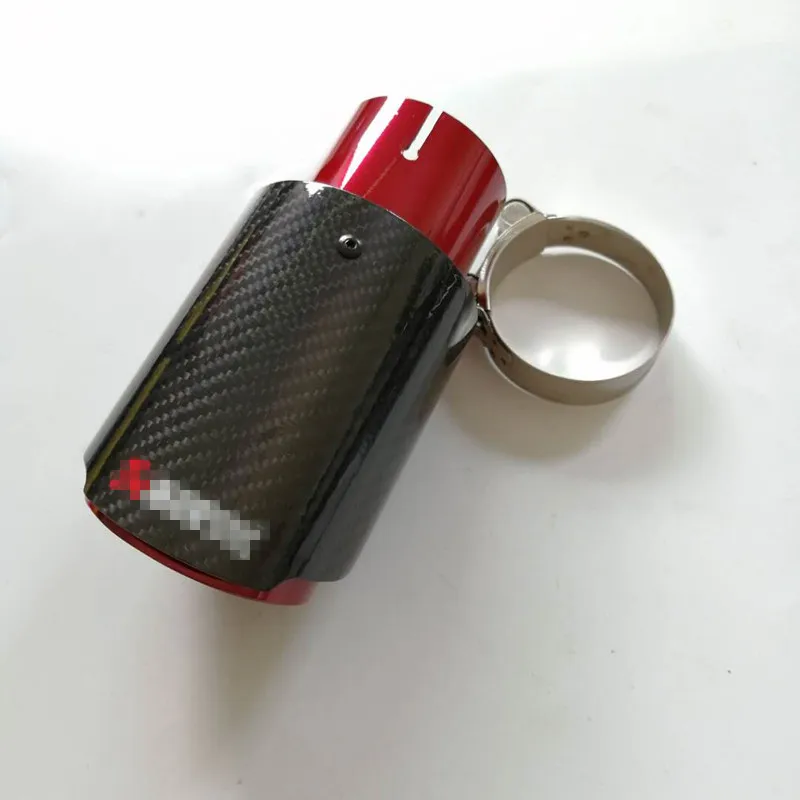 1 шт. Akrapovic выхлопные трубы для автомобиля глянцевый карбоновый глушитель