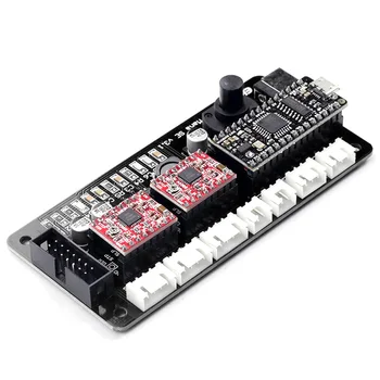 

2 Axis Replacement Stepper Motor Durable Easy Install Accessories Repair Universal Practical Control Board Driver DIY Engraver