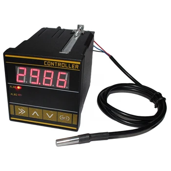 Best RS485 Communication Temperature Controller Thermometer DS18B20 Sensor Display Instrument Upper And Lower Limit Relay