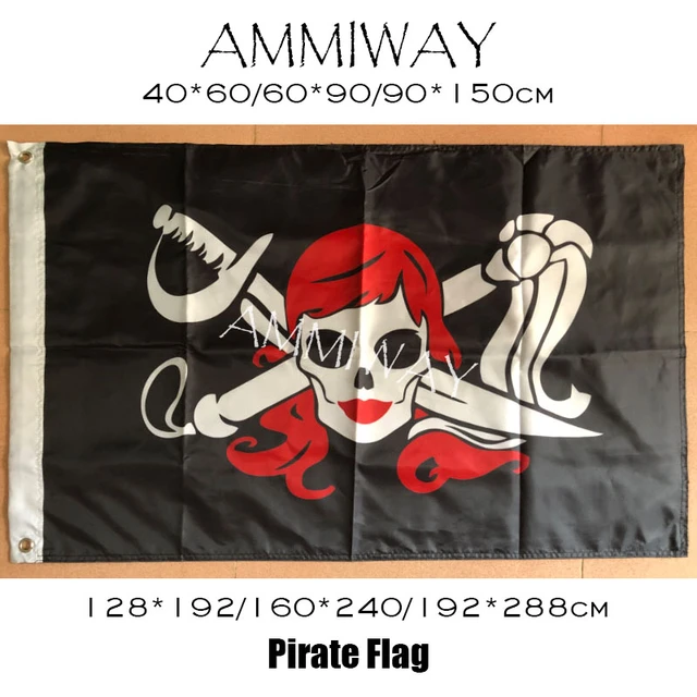 Piratenflagge Jolly Roger Vintage Piraten Stil Zeichen oder
