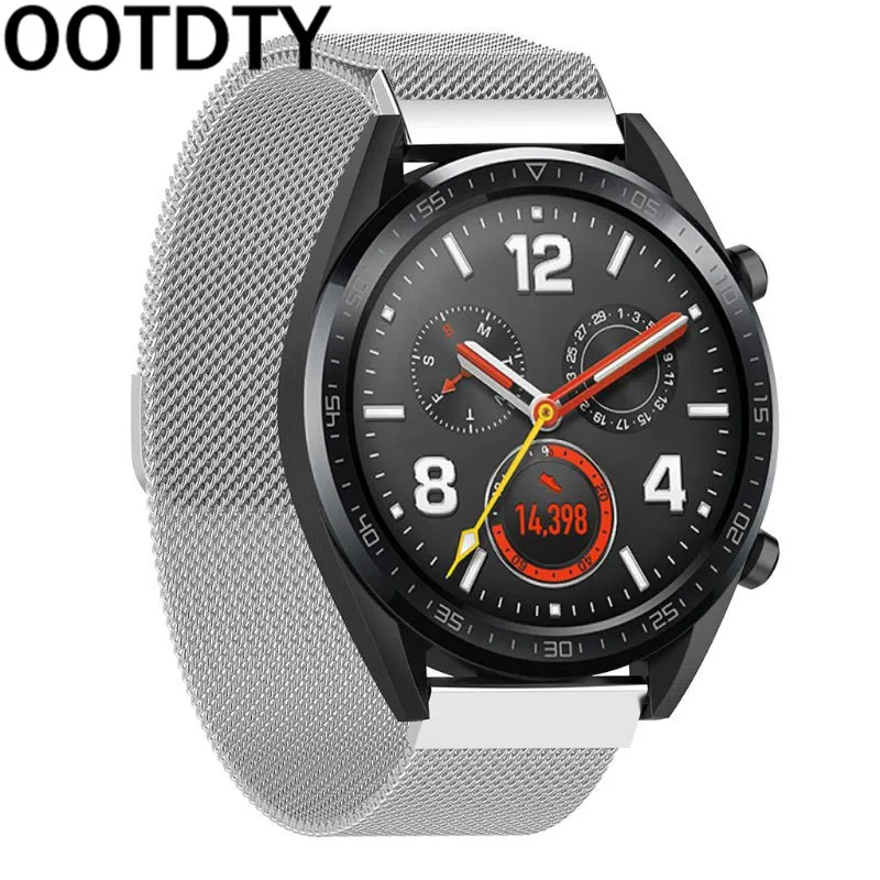 Smart Wrist Band Watchband Fashion Stainless Replacement Magnetic Strap Band for Huawei GT/Honor Magic/Ticwatch Pro Watch Band Smart Wrist Band Watchband Fashion Stainless Replacement Magnetic Strap Band for Huawei GT/Honor Magic/Ticwatch Pro Watch Band