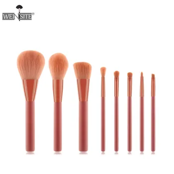 

8Pcs Makeup Brushes Set Pink Handle Luxury Professional Soft Hair Foundation Blush Concealer Make Up Brushes Cosmetic Tools Kit
