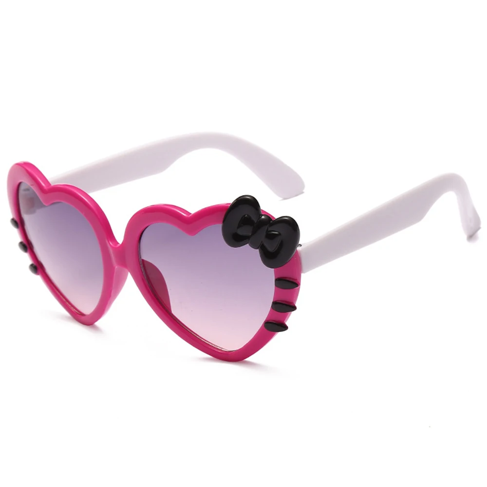 Kids Heart Shaped Sunglasses Girl Brand Fashion Glasses Boy Baby Sun Glasses Cute Eyewear Retro Children's