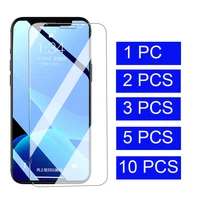 1 2 3 5 10 Teile/los Gehärtetem Glas für iPhone 12 Mini Pro Max X XS 11 Screen Protector XR 7 8 SE 2020 Neue 6 6s Plus 5 5s 4S
