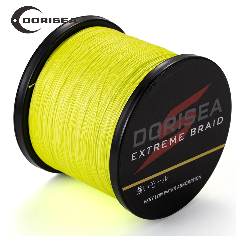 

DORISEA 8 Strands Top Quality Extreme Braided 1000M 6LB-300LB PE Multifilament Fishing Line Wire Pesca