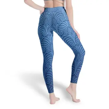 

NUM Flowers Pattern Blue Women's High Waist Yoga Pants Workout Gym Vital Seamless Leggings for Women white 4xl"]