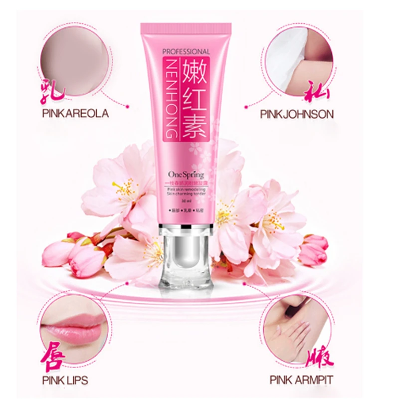 Women Vaginal Lips Private Part Pink Underarm Intimate Whitening Dark Nipple Bleaching Cream Skin Care Body | Красота и здоровье