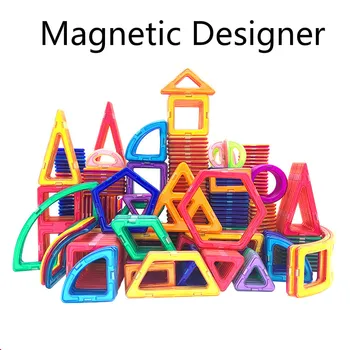 

Teaching Aids Magnetic Designer Construction Set Model & Building Toy Magnets Magnetic Blocks Educational Toys for Kids