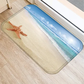 

Beach-style floor mats decorative carpets kitchen living room mats home non-slip floor mats door mat bathroom mats bedside rug